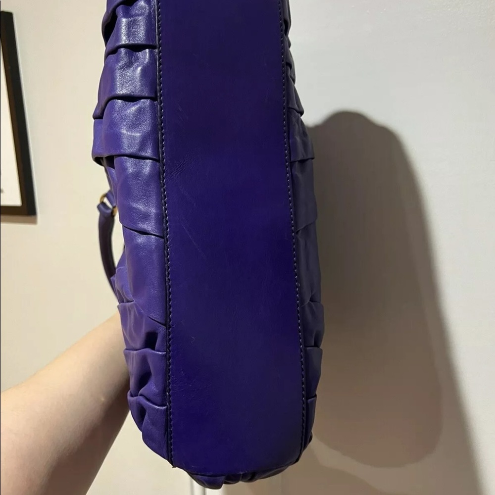 Valentino Maison Purple rockstud bag ASO Gossip Girl Jenny Humphrey - Picture 7 of 10